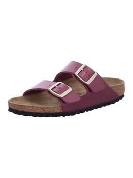 Birkenstock: Красные сабо  Arizona