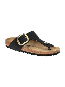 Birkenstock: Чёрные шлёпанцы 