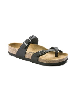 Birkenstock: Чёрные шлёпанцы  Mayari