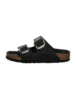 Birkenstock: Чёрные сабо 