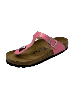 Birkenstock: Розовые шлёпанцы 