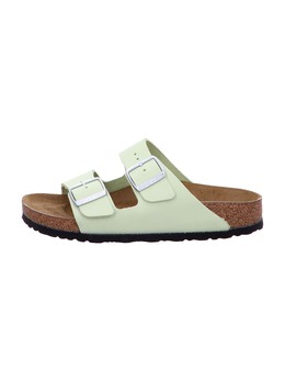 Birkenstock: Зелёные сабо 