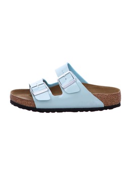 Birkenstock: Синие сабо 