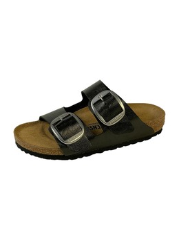 Birkenstock: Чёрные сабо 