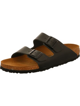 Birkenstock: Чёрные сабо 