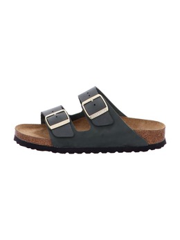 Birkenstock: Зелёные сабо 