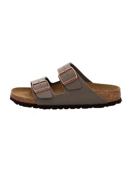 Birkenstock: Серые сабо 