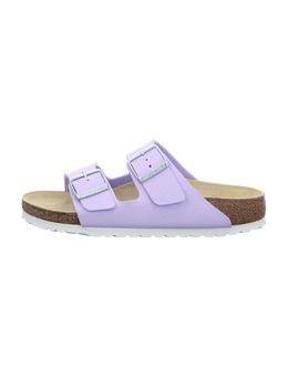 Birkenstock: Фиолетовые сабо 