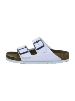 Birkenstock: Белые сабо 