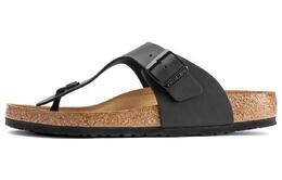 Birkenstock: Чёрные шлёпанцы 