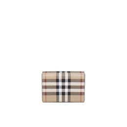 Burberry: Бежевый кошелёк  Vintage Check