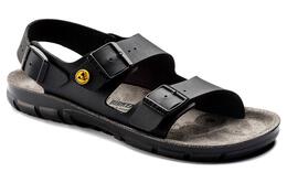 Birkenstock: Чёрные сандалии 