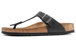 Birkenstock: Чёрные сандалии 