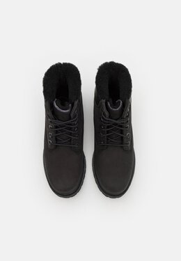 Timberland: Чёрные ботинки 