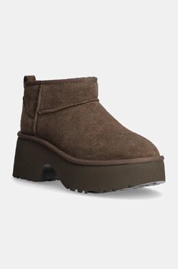 UGG: Коричневые ботинки  Ultra Mini