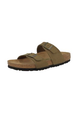 Birkenstock: Зелёные сабо 