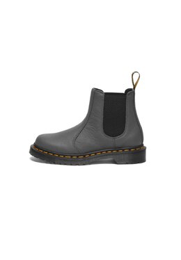 Dr. Martens: Серые ботинки 