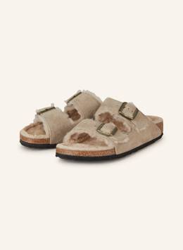 Birkenstock: Коричневые сабо  Arizona