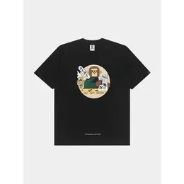 AAPE BY *A BATHING APE®: Чёрная футболка 