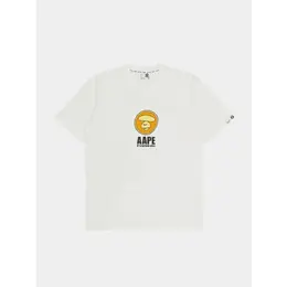 AAPE BY *A BATHING APE®: Белая футболка 