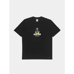 AAPE BY *A BATHING APE®: Чёрная футболка 