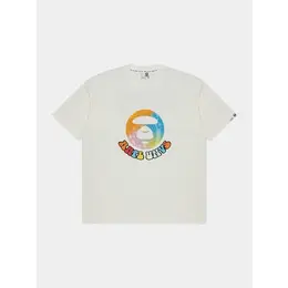 AAPE BY *A BATHING APE®: Белая футболка 