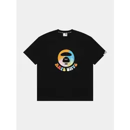 AAPE BY *A BATHING APE®: Чёрная футболка 