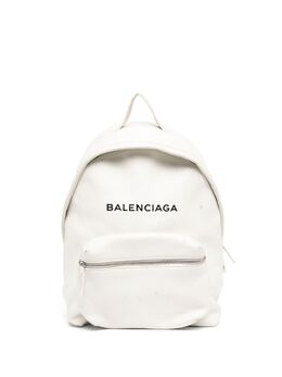 Balenciaga: Рюкзак с принтом 