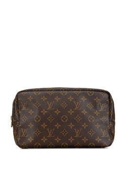 Louis Vuitton Pre-Owned: Коричневый клатч 