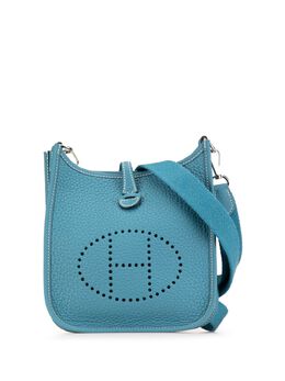 Hermès Pre-Owned: Голубая сумка через плечо 