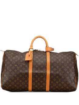 Louis Vuitton Pre-Owned: Коричневая сумка 