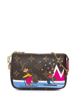 Louis Vuitton Pre-Owned: Коричневая сумка 