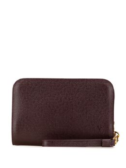Louis Vuitton Pre-Owned: Коричневый клатч 