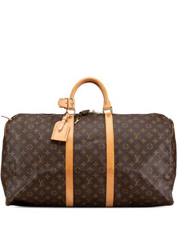 Louis Vuitton Pre-Owned: Коричневая сумка 