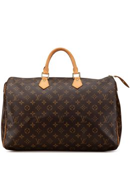 Louis Vuitton Pre-Owned: Коричневая сумка 