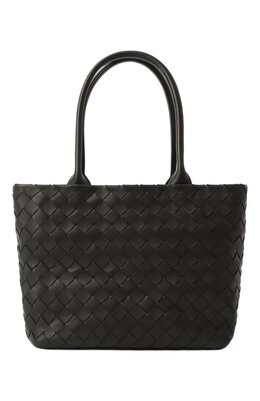 Bottega Veneta: Чёрная сумка 