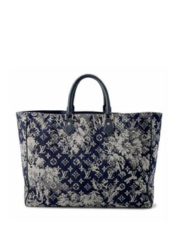 Louis Vuitton Pre-Owned: Голубая сумка-шоппер 