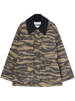 Jil Sander: Куртка с принтом 