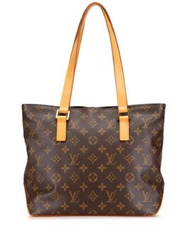 Louis Vuitton Pre-Owned: Коричневая сумка-шоппер 