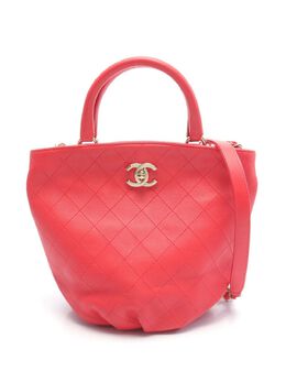 CHANEL Pre-Owned: Красная сумка 
