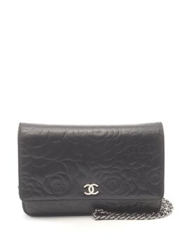 CHANEL Pre-Owned: Чёрная сумка 