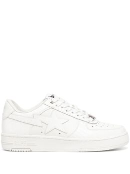 A BATHING APE®: Белые кроссовки 