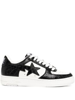 A BATHING APE®: Чёрные кроссовки 