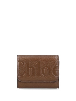 Chloé: Коричневый кошелёк 