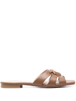 PINKO: Коричневые сандалии 