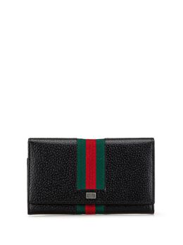 Gucci Pre-Owned: Чёрный кошелёк 