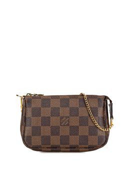 Louis Vuitton Pre-Owned: Коричневая сумка 