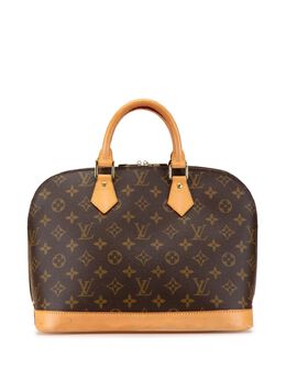 Louis Vuitton Pre-Owned: Коричневая сумка 