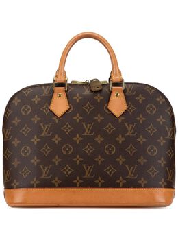 Louis Vuitton Pre-Owned: Коричневая сумка 