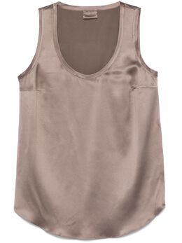 Brunello Cucinelli: Атласный топ 